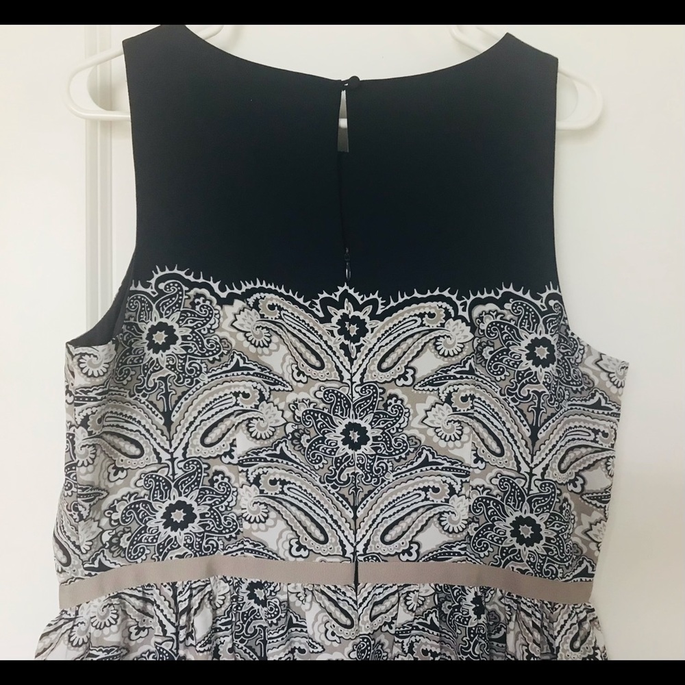 Loft navy paisley dress - Picture 5 of 7